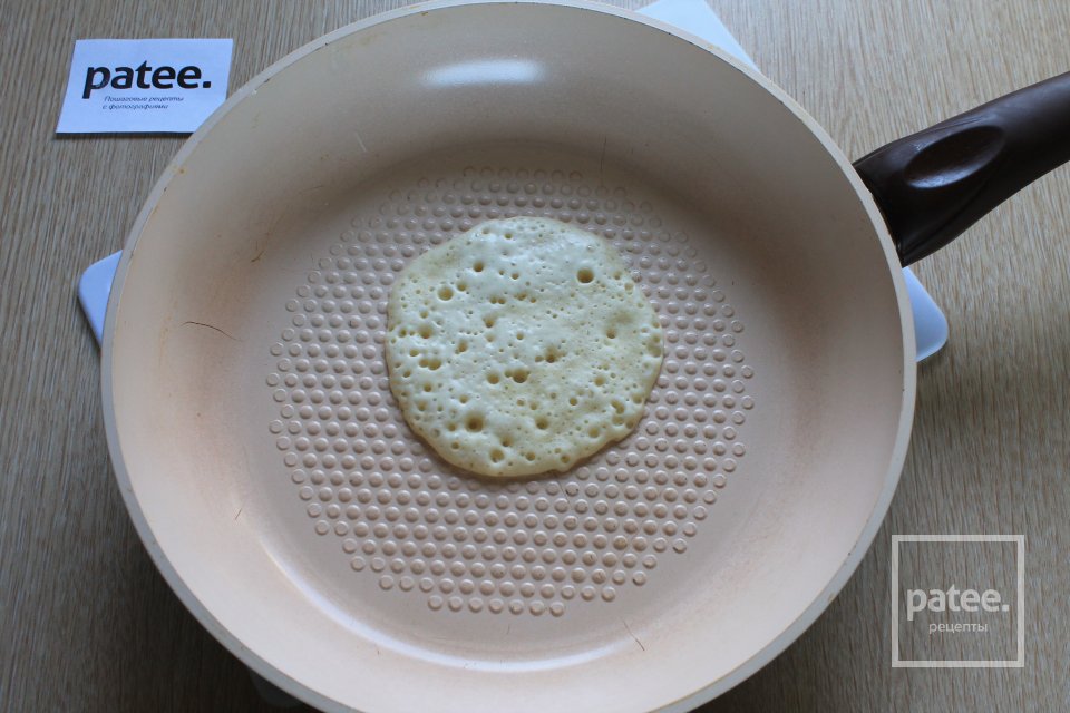 Арабские блинчики Катаеф с творожным кремом - Шаг 6