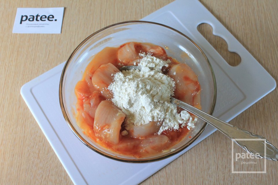 Куриное филе в томатном соусе - Шаг 6