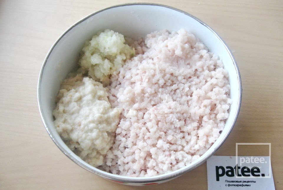 Котлеты из хека и кальмара с сыром - Шаг 5