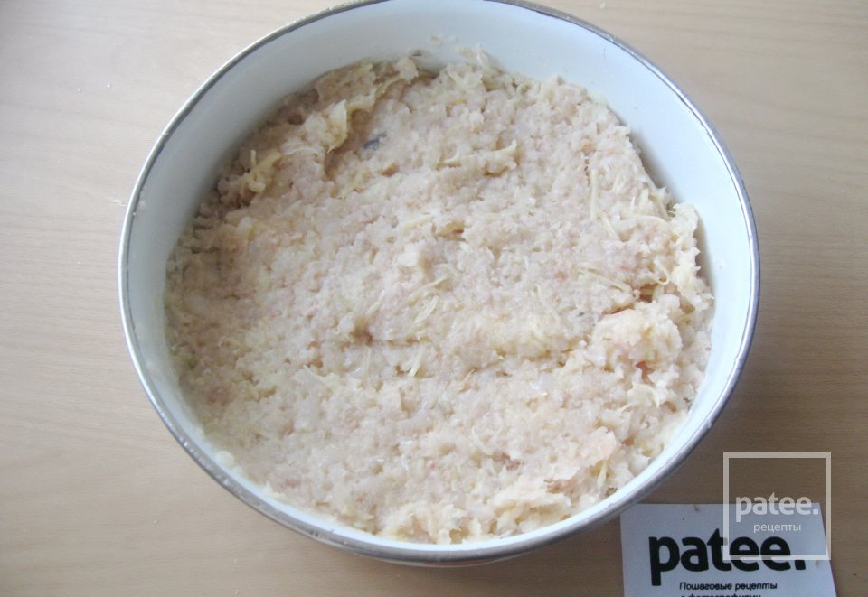 Котлеты из хека и кальмара с сыром - Шаг 8