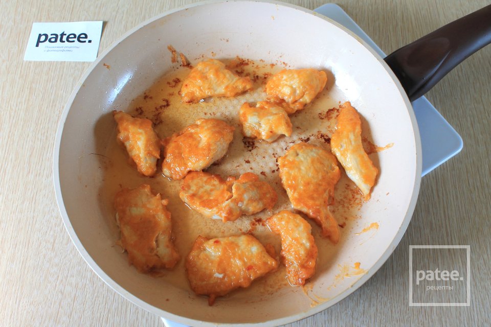 Куриное филе в томатном соусе - Шаг 9