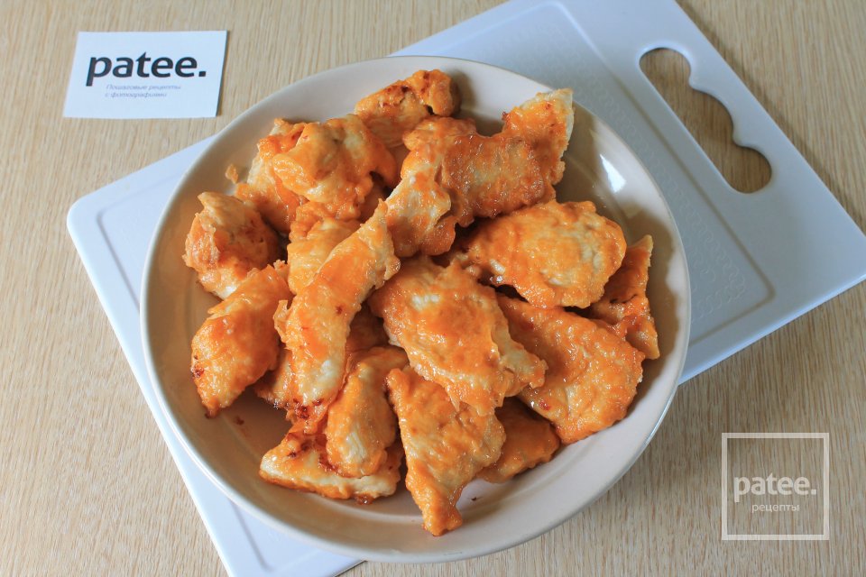 Куриное филе в томатном соусе - Шаг 10