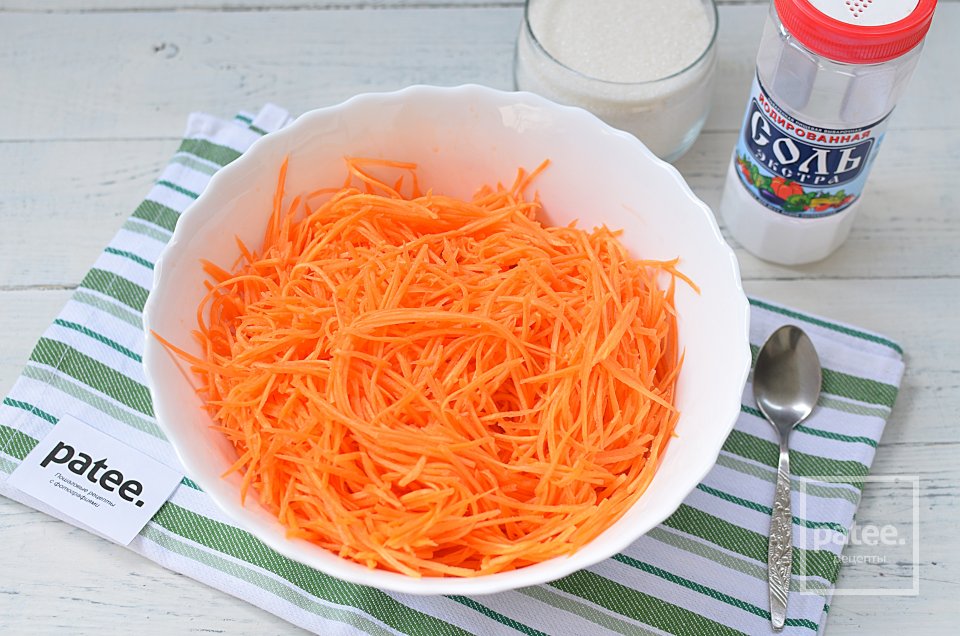 Морковь по-корейски - Шаг 3