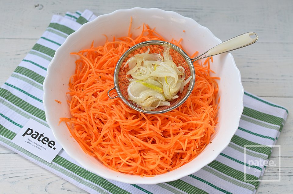 Морковь по-корейски - Шаг 6
