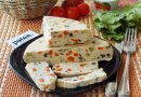 Суфле из филе куриной грудки с овощами и грибами