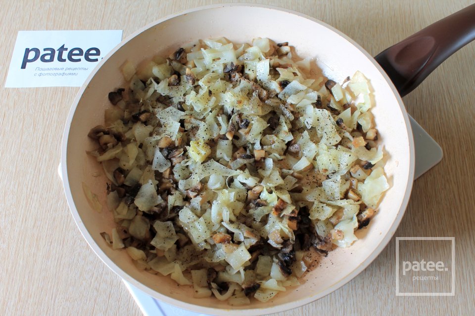 Штрудель из теста фило с грибами - Шаг 5