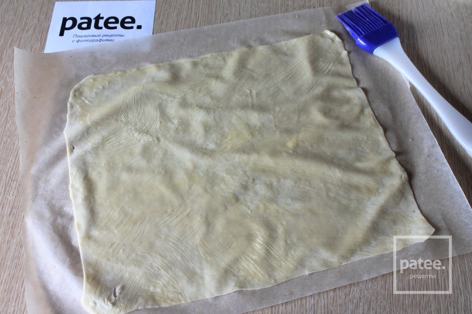 Штрудель из теста фило с грибами - Шаг 6