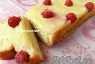 Пирог с консервироваными ананасами