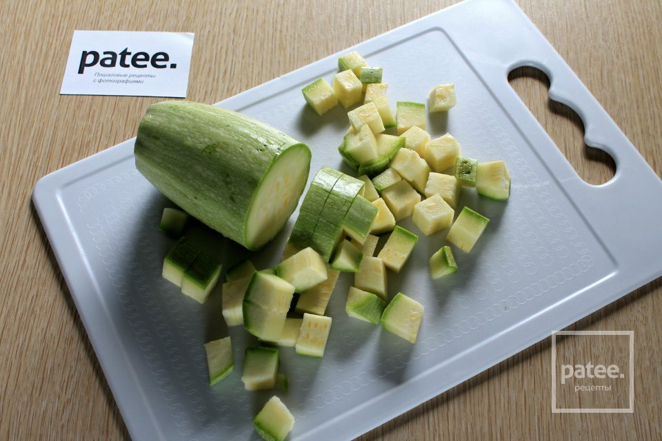 Семга в кунжуте на кабачковой подушке - Шаг 5