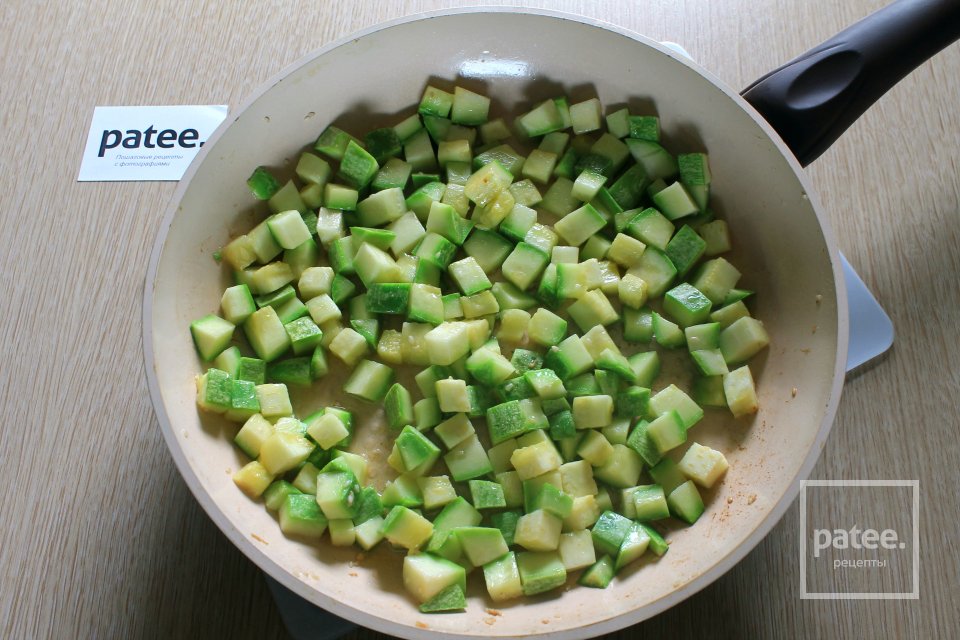 Семга в кунжуте на кабачковой подушке - Шаг 7