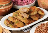 Куриная печень, жареная в сухарях