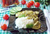 Куриная печень в горчично-медовом соусе