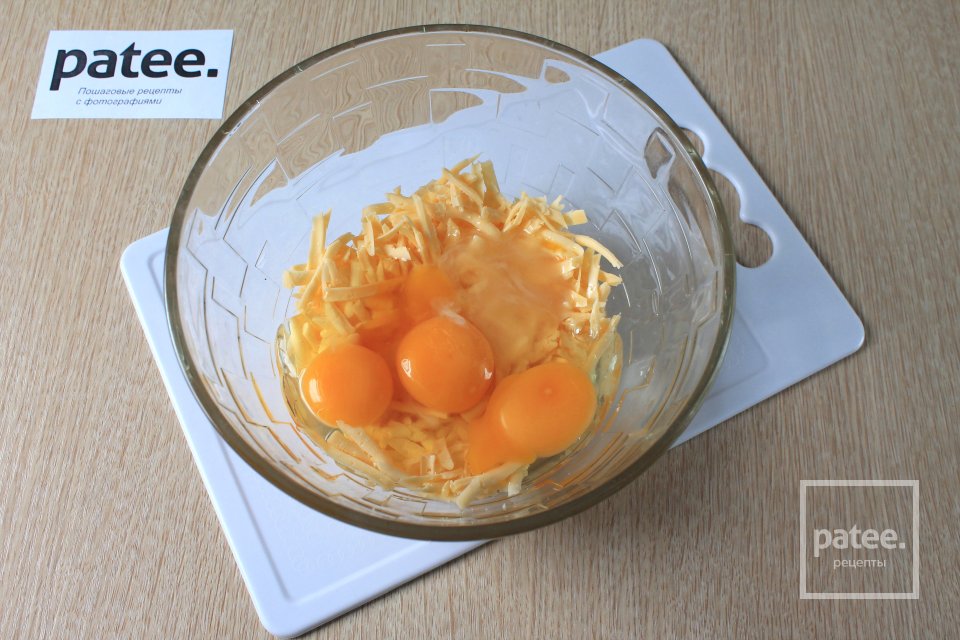 Вафли с овсяными хлопьями и сыром - Шаг 3