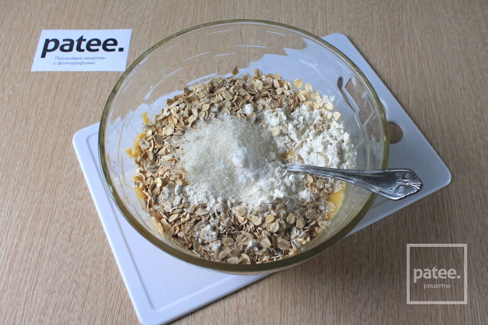 Вафли с овсяными хлопьями и сыром - Шаг 7