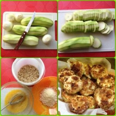 Румяные кабачки - Шаг 1