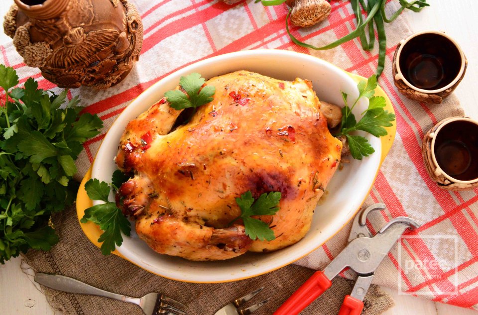 Курица в кисло-сладком соусе с травами - Шаг 12