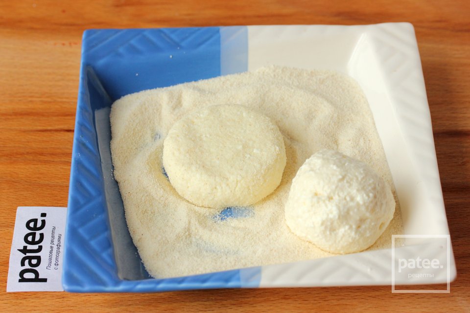 Сырники с манкой - Шаг 9