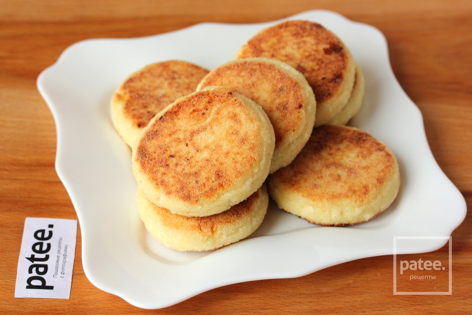 Сырники с манкой - Шаг 12