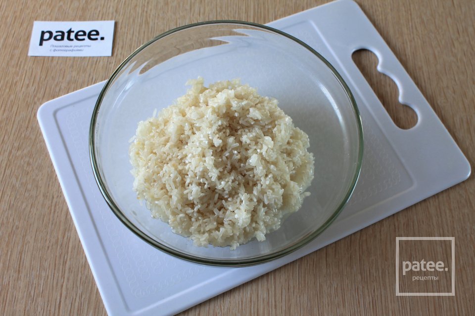 Роллы с семгой и грушей в мультиварке - Шаг 2