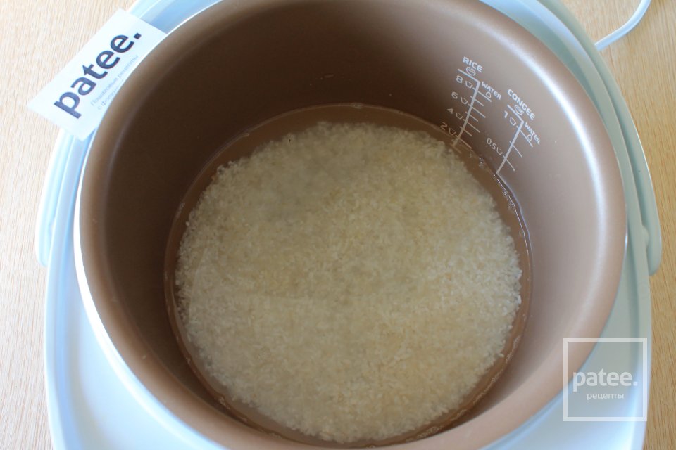 Роллы с семгой и грушей в мультиварке - Шаг 3