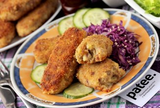 Котлеты из баранины и картофельного пюре