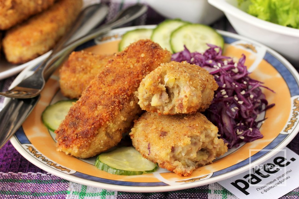 Котлеты из баранины и картофельного пюре - Шаг 11