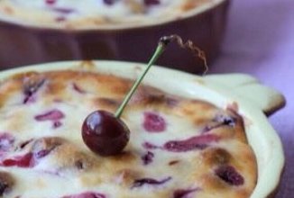 Вишневая запеканка