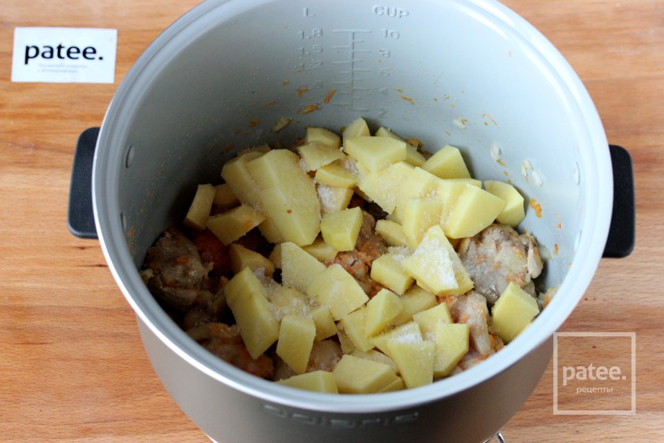 Куриный суп с вермишелью в мультиварке - Шаг 7