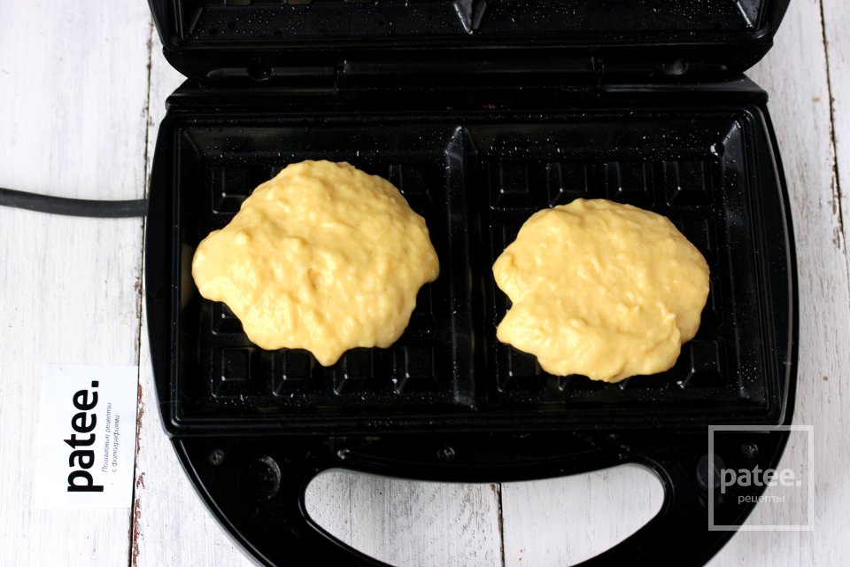 Вафли с пармезаном - Шаг 10