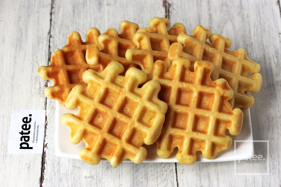 Вафли с пармезаном - Шаг 12