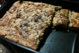 пирог с консервированной сайрой