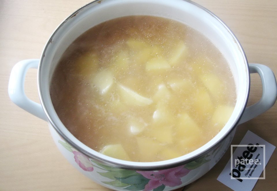 Суп с чечевицей и сыром - Шаг 6