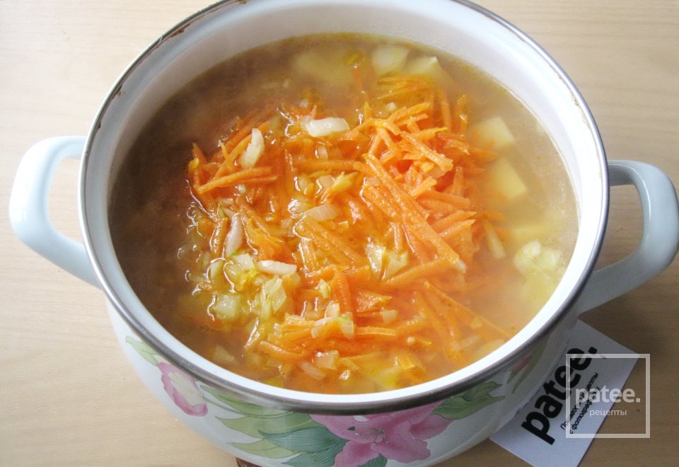 Суп с чечевицей и сыром - Шаг 10