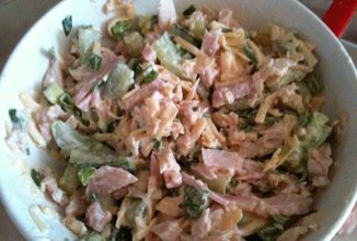 салат весенний