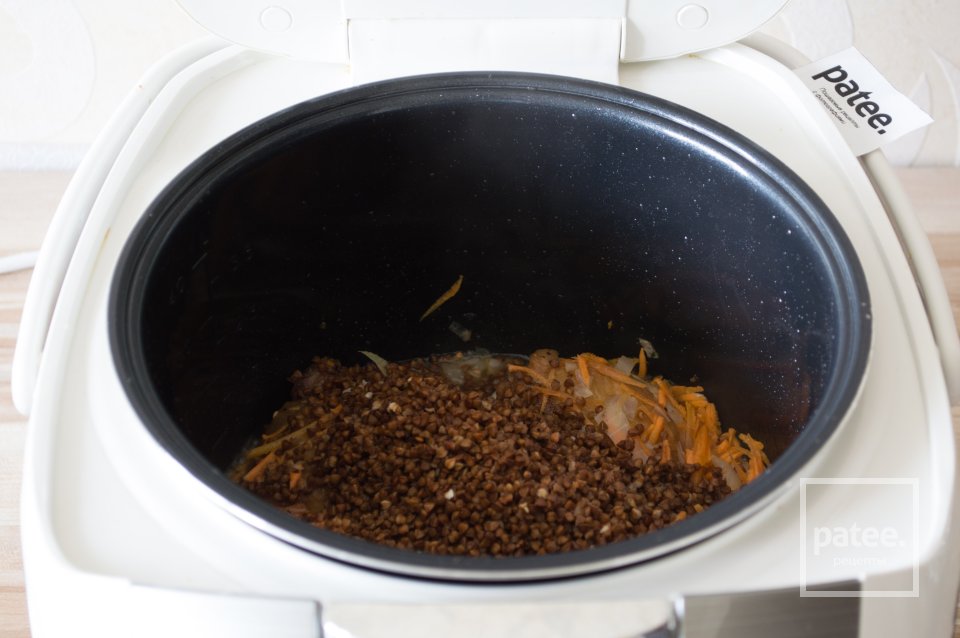 Гречка с курицей в мультиварке - Шаг 9