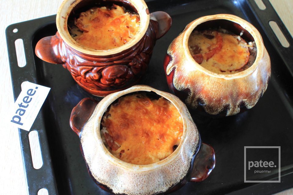 Баклажаны с мясом в горшочках - Шаг 11