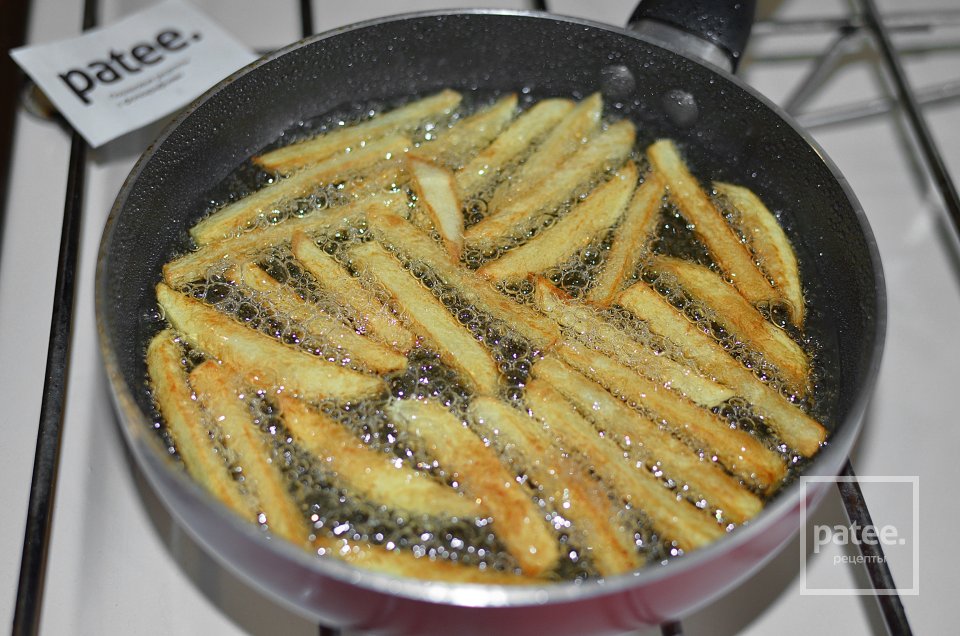 Картофель фри с чесночным соусом - Шаг 6