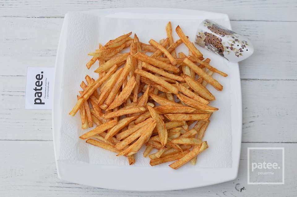Картофель фри с чесночным соусом - Шаг 7