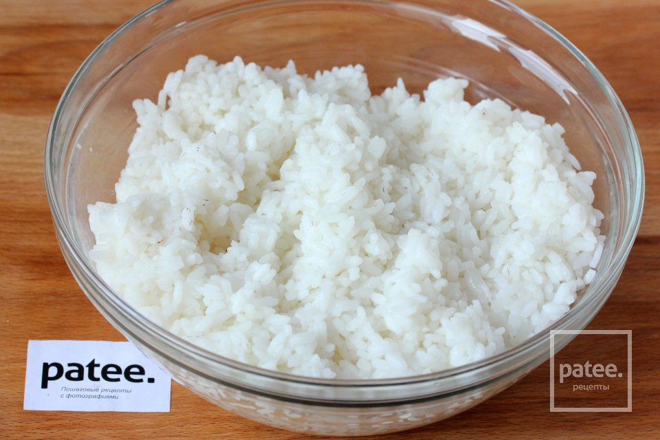 Рисовая запеканка с куриным фаршем в мультиварке - Шаг 2
