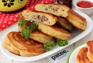 Ленивые беляши с мясом