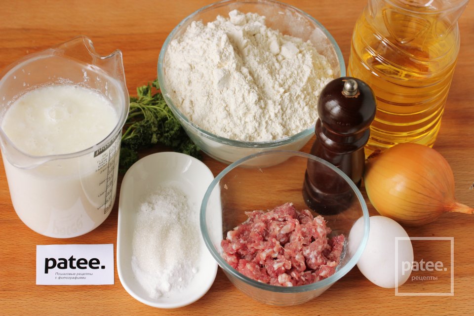 Ленивые беляши с мясом - Шаг 1