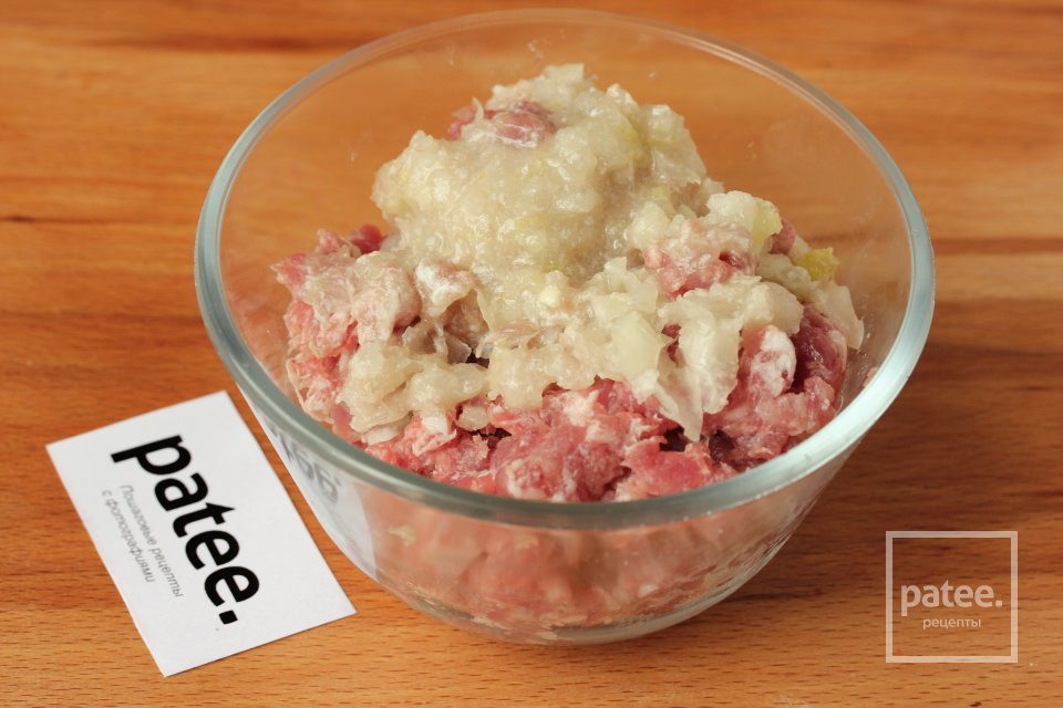 Ленивые беляши с мясом - Шаг 6