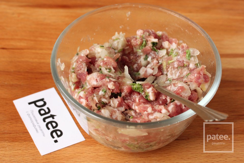 Ленивые беляши с мясом - Шаг 8