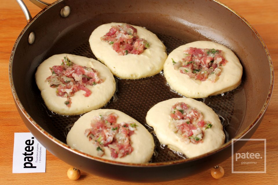 Ленивые беляши с мясом - Шаг 10