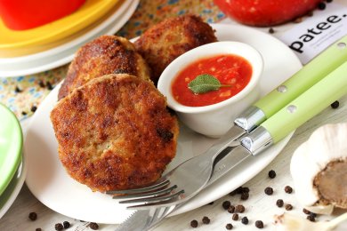 Рецепт Котлеты из свинины Экономные