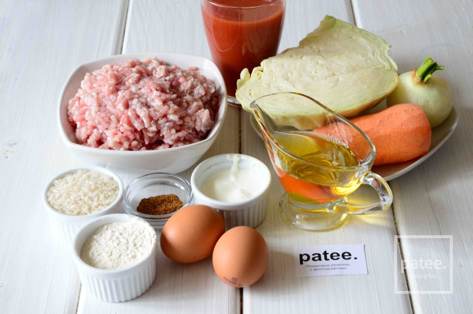 Ленивые голубцы с белокочанной капустой - Шаг 1