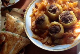 Фаршированный картофель