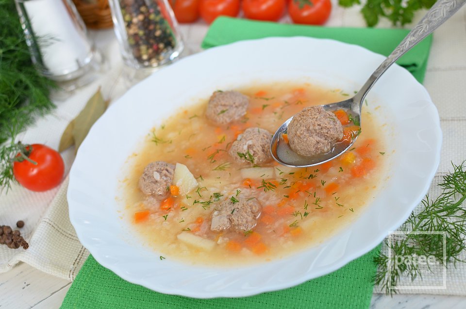Суп с фрикадельками - Шаг 11