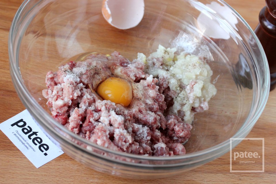 Мясные фрикадельки в сырно-шпинатном соусе - Шаг 3