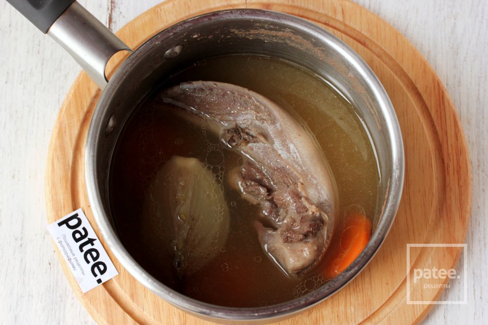Как отварить и почистить свиной язык - Шаг 7